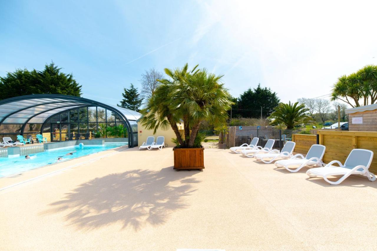 Camping Les Carolins Saint-Lo-d'Ourville Экстерьер фото