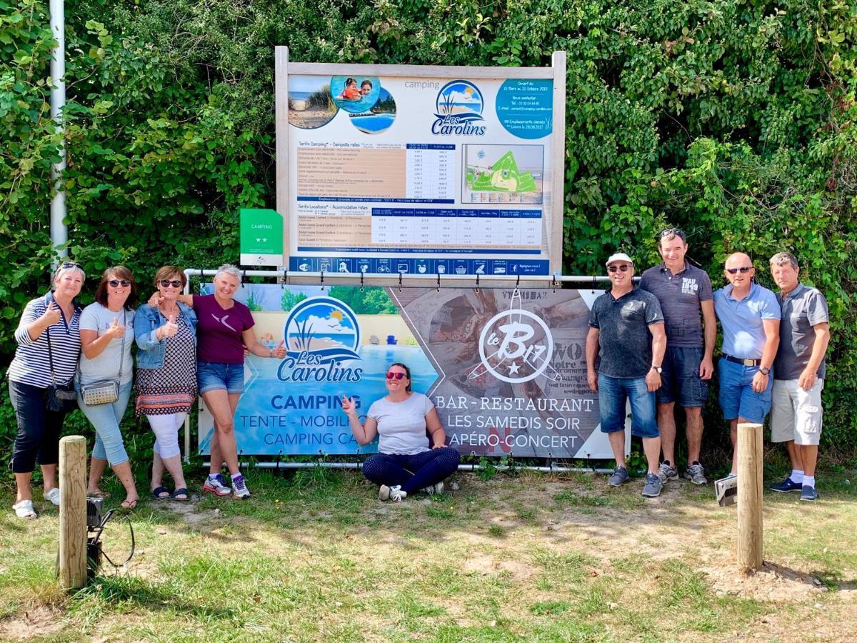 Camping Les Carolins Saint-Lo-d'Ourville Экстерьер фото